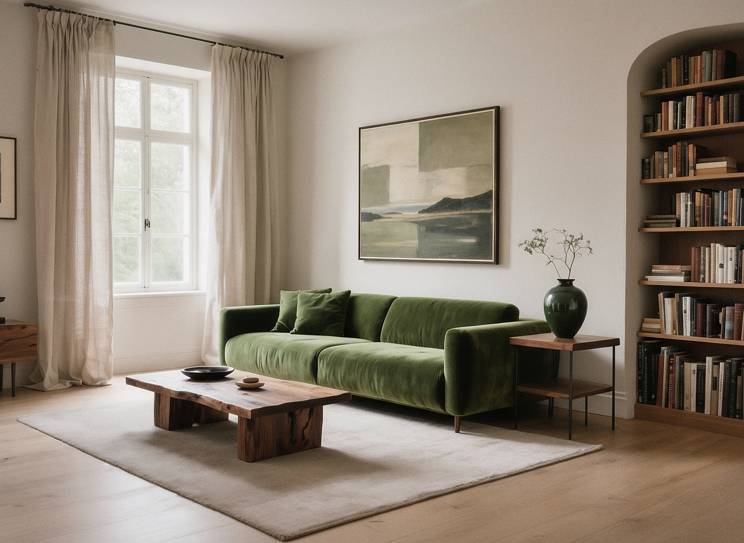 Créer un espace apaisant avec des matières naturelles