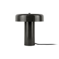 Lampe à Poser Compacte Fer Noir Brillant Ø24×26 cm