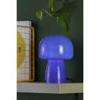 Lampe de Table en Verre Bleu Compact Fervor