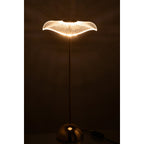 Lampe de Table LED Motif Fleur Dorée Grand Modèle Ø23,5 cm