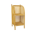 Rack de Rangement Compact en Bambou 2 Étagères – Kady