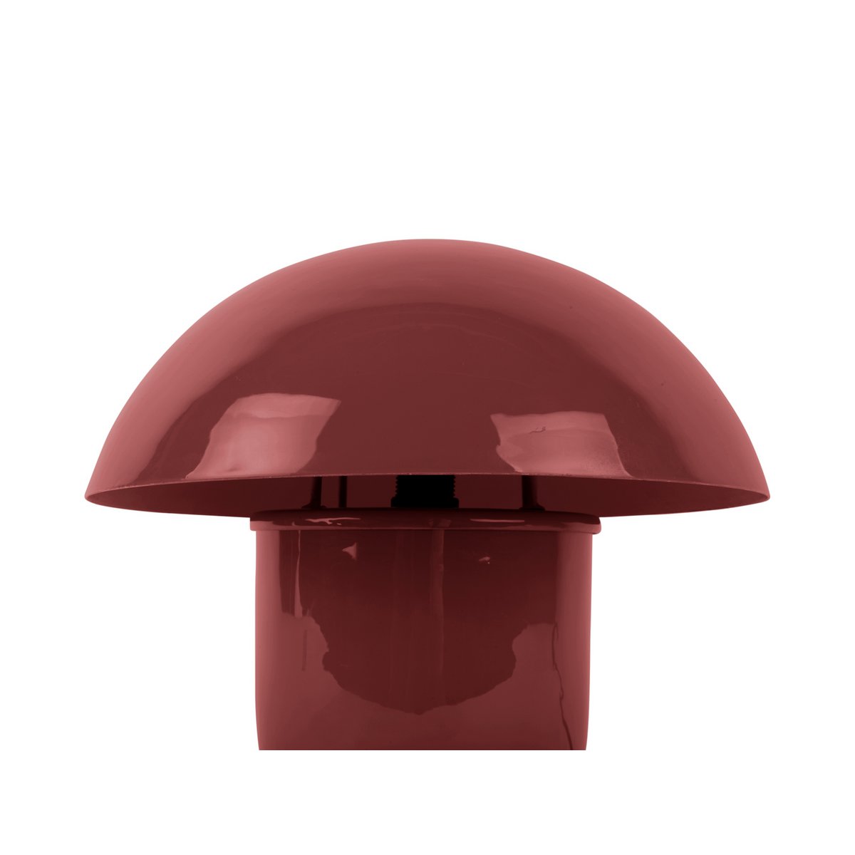 Lampe de Table Champignon Émaillé Rouge Fat Mushroom Ø29 cm