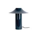 Lampe de Table CATANIA Trapèze en Fer Bleu Foncé – Ø30 × H32 cm