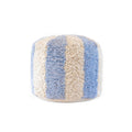 Pouf Enfant Circus bleu – Motif Cirque en Bois