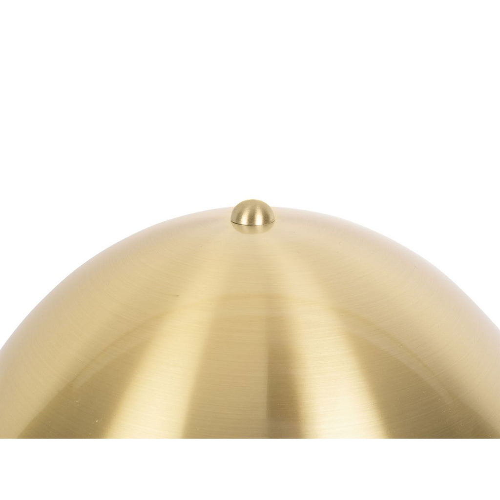 Lampe à Poser SUBLIME Fer Doré Brossé Courbe Ø30×51 cm