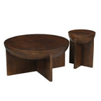 Table d'Appoint Hémisphérique à Piétement Croisé (50cm)