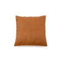 Housse de Coussin MIEL Cuir Camel 40×40 cm