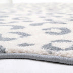 Tapis Velours Effet Peau de Bête Silver Blue 100×150 cm – Bao