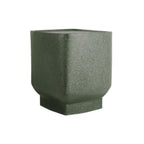 Table d'Appoint BOAZ CUADRO Fer Texturé Vert 37×37×40 cm
