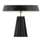 Lampe de Table Grand Format Fer Noir Amplio XL Ø40 cm