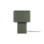Lampe à Poser BOAZ RECTO Petit Modèle Fer Texturé Vert 24×14×33 cm