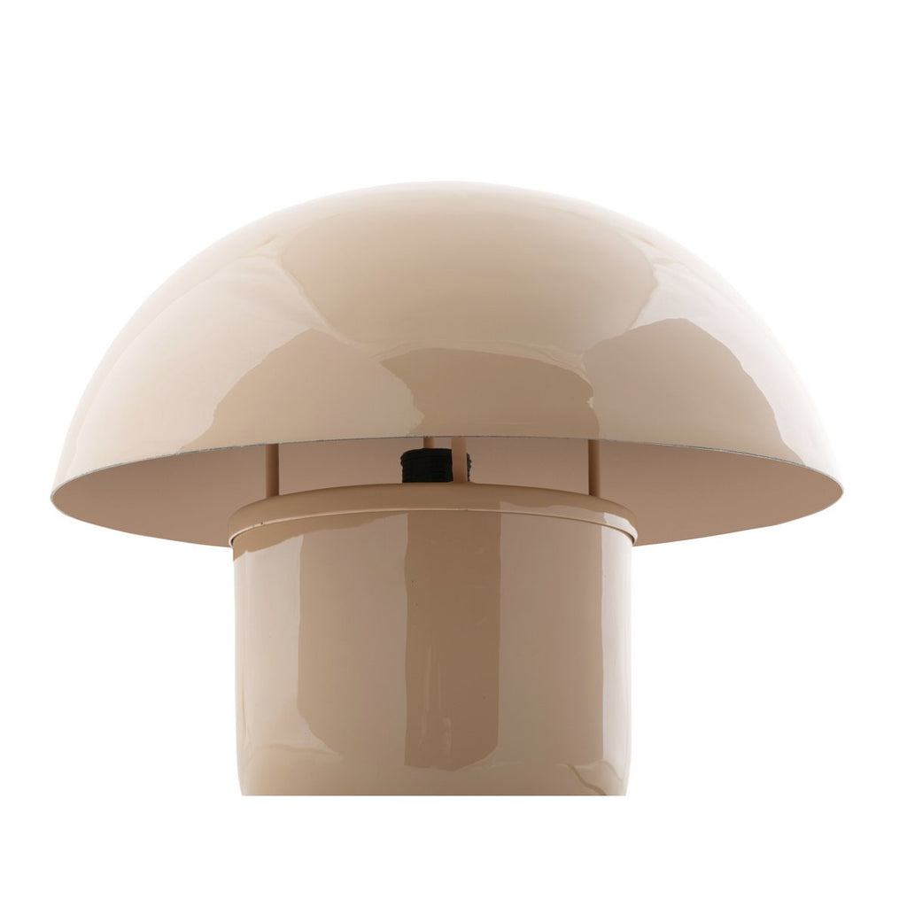 Lampe à Poser NORA Champignon Fer Émaillé Marron Ø29×25 cm