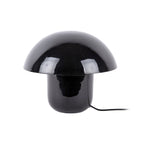Lampe à Poser NORA Champignon Fer Émaillé Noir Ø29×25 cm