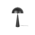 Lampe à Poser SUBLIME Fer Noir Mat Courbe Ø30×51 cm