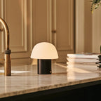 Lampe de Table Nomade Yannick – Bois & Verre