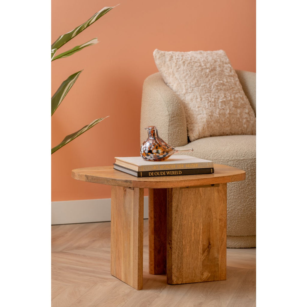 Table d'Appoint BIO Bois de Manguier Naturel 61×40×38 cm