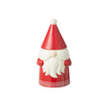 Boîte à Biscuits Lutin Noël Céramique Rouge H33 cm