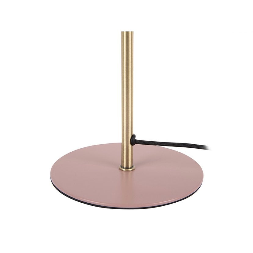 Lampe de Table Style Rétro Fer Rose Bonnet Ø20 cm