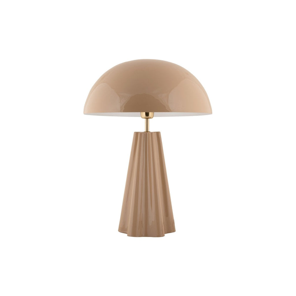 Lampe de Table Grand Format Fer Marron Amplio XL Ø40 cm