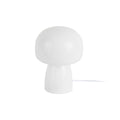 Lampe de Table en Verre Blanc Compact Fervor Ø15 cm