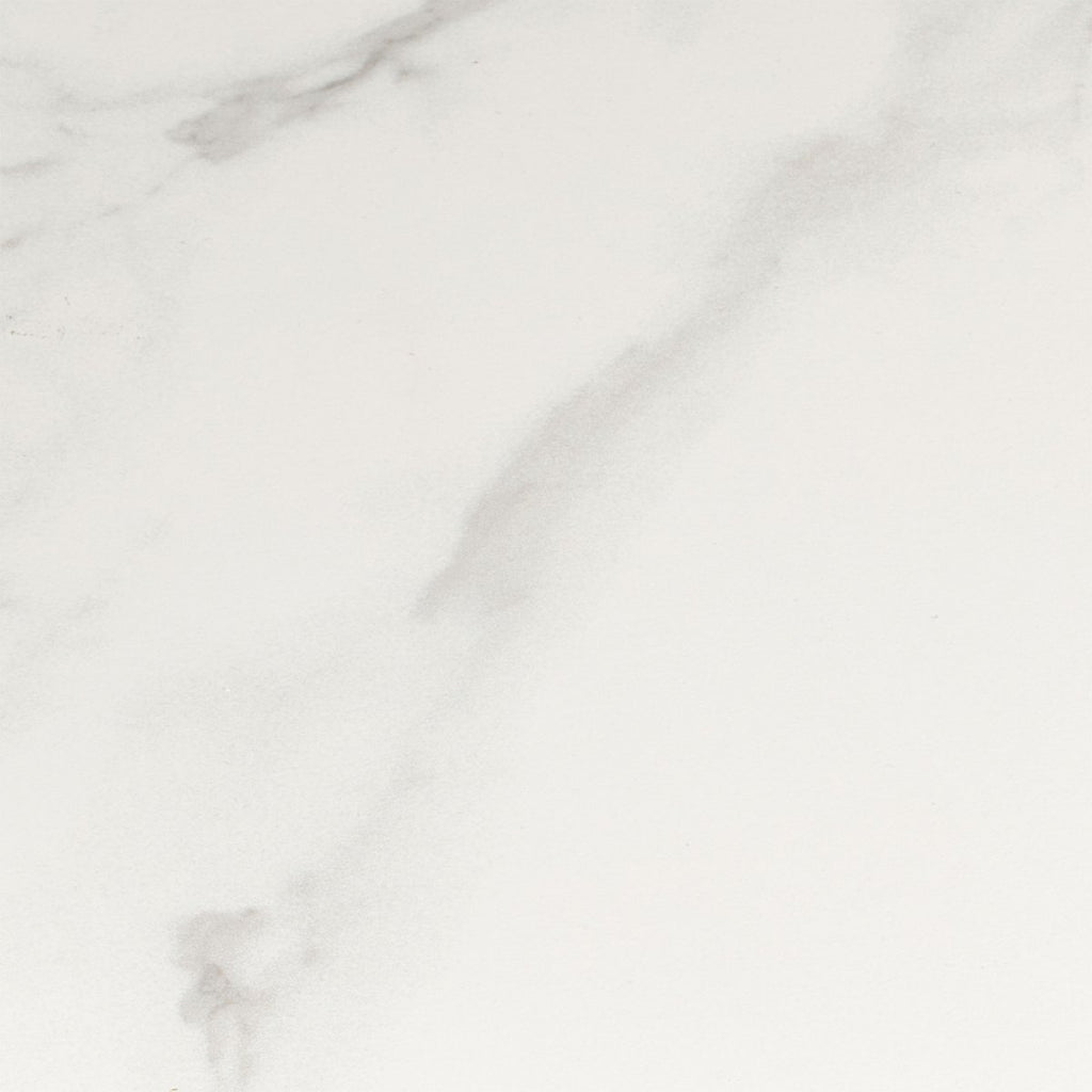 Table Basse NOLI Céramique Blanc Pied Frêne Ø60×42 cm