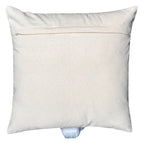 Housse de Coussin Noël Gnome Brodé Lanterne Couronne Coton Lin 45×45 cm