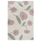 Tapis Enfant Sunny Flowers Rose – 100×150 cm – Nattiot