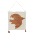 Décoration Murale Oiseau en Velours de Coton – BohBird – Nattiot