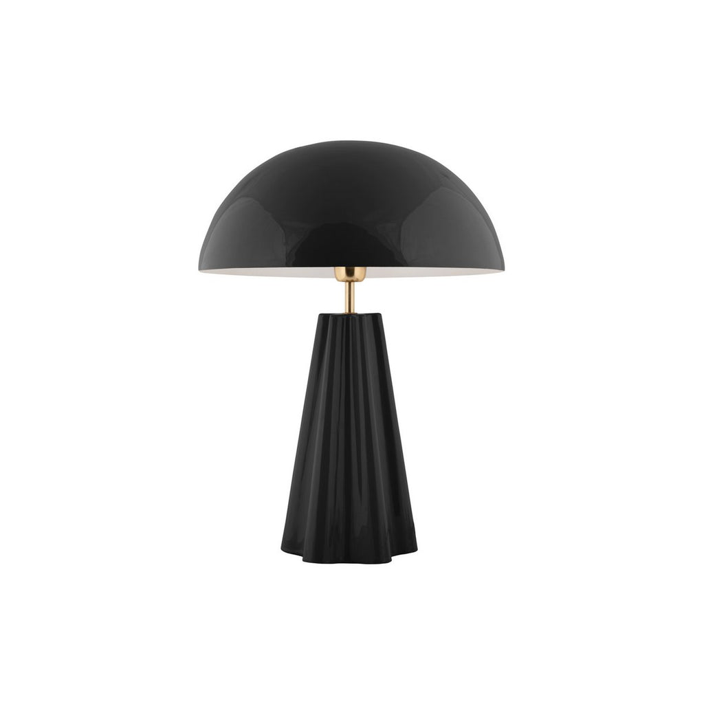 Lampe de Table Grand Format Fer Noir Amplio XL Ø40 cm