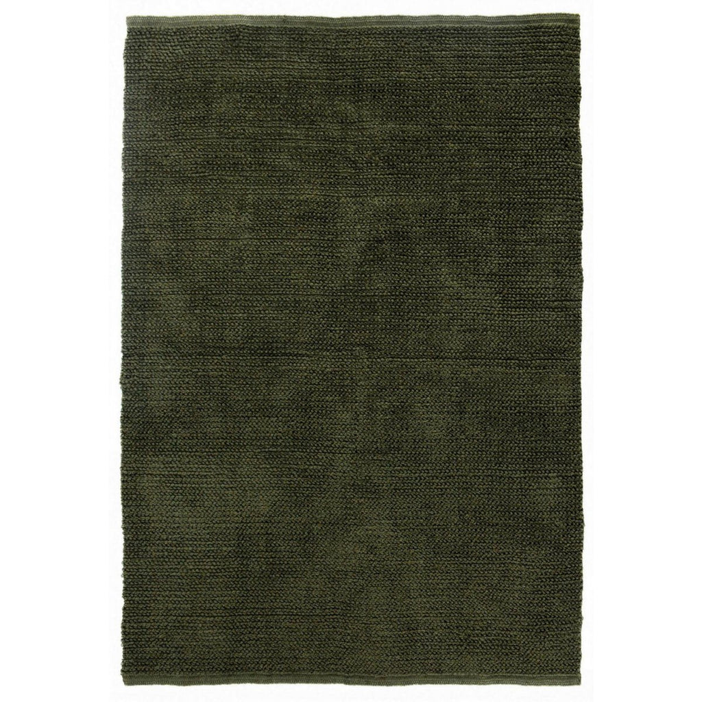 Tapis ELIOS Jute Tressé Vert Mousse 160×230 cm