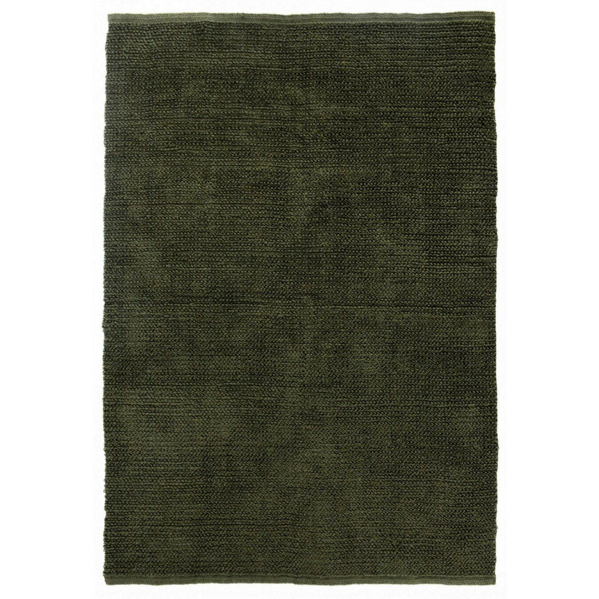 Tapis ELIOS Jute Tressé Vert Mousse 160×230 cm