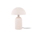 Lampe de Table Champignon Fer Texturé Beige BOAZ Grande Ø31 cm