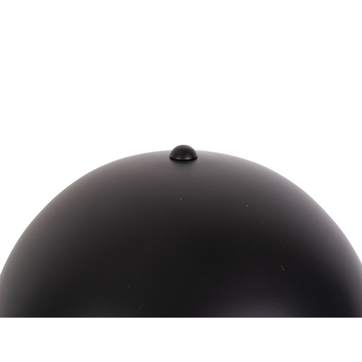 Lampe à Poser SUBLIME Fer Noir Mat Courbe Ø30×51 cm