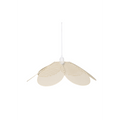 Suspension Fallon Métal Beige Feuilles Percées Ø58 cm