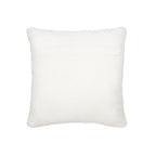 Coussin ALBA Motif Croix Ethnique Laine Crème Beige 60×60 cm