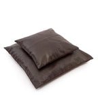 Housse de Coussin CACAO Cuir Chocolat 40×40 cm