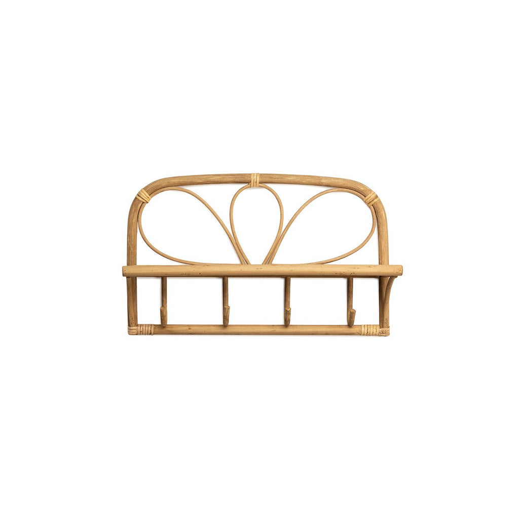 Étagère Murale Tendance en Rotin Naturel – Fenne