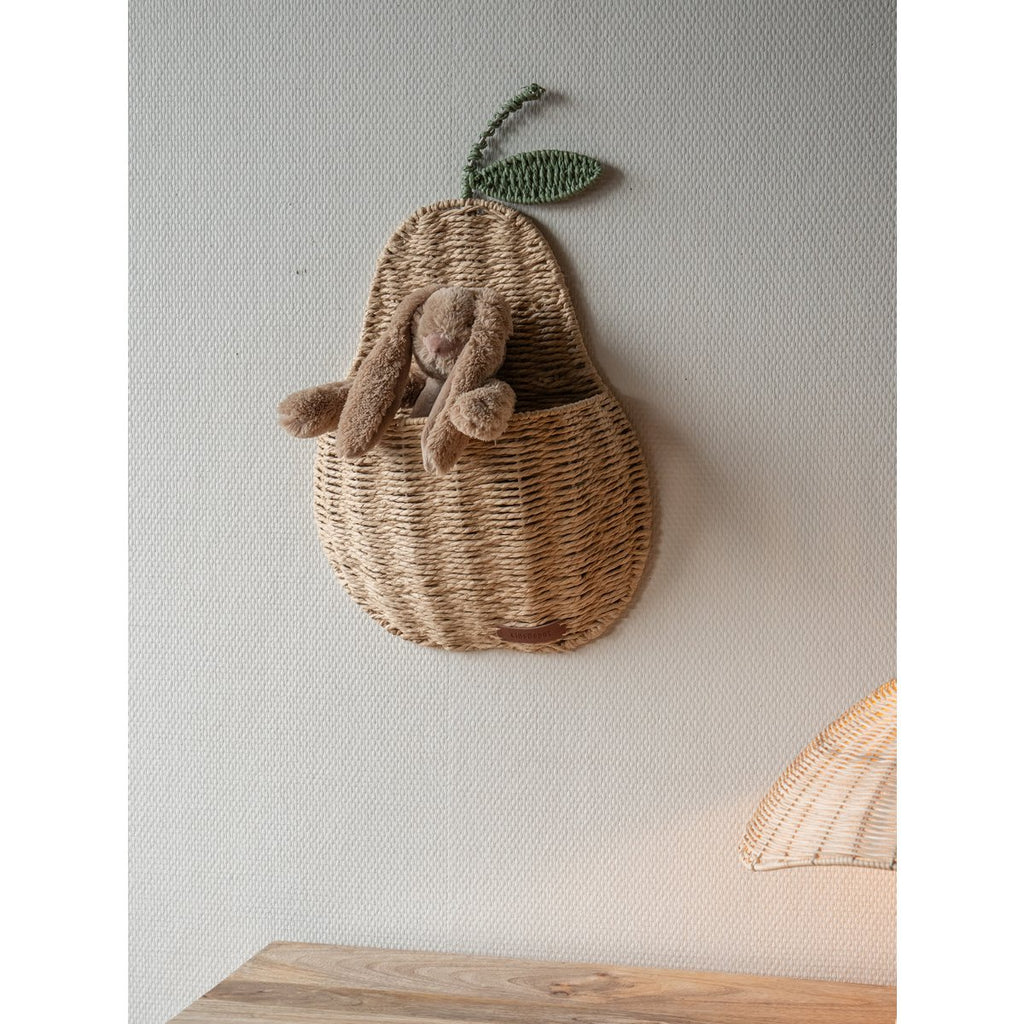 Rangement Mural Poire en Jonc de Mer – Poire