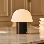 Lampe de Table Nomade Yannick – Bois & Verre