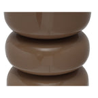 Tabouret REY Fer Émaillé Marron Ø36×48 cm