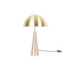 Lampe à Poser SUBLIME Fer Doré Brossé Courbe Ø30×51 cm