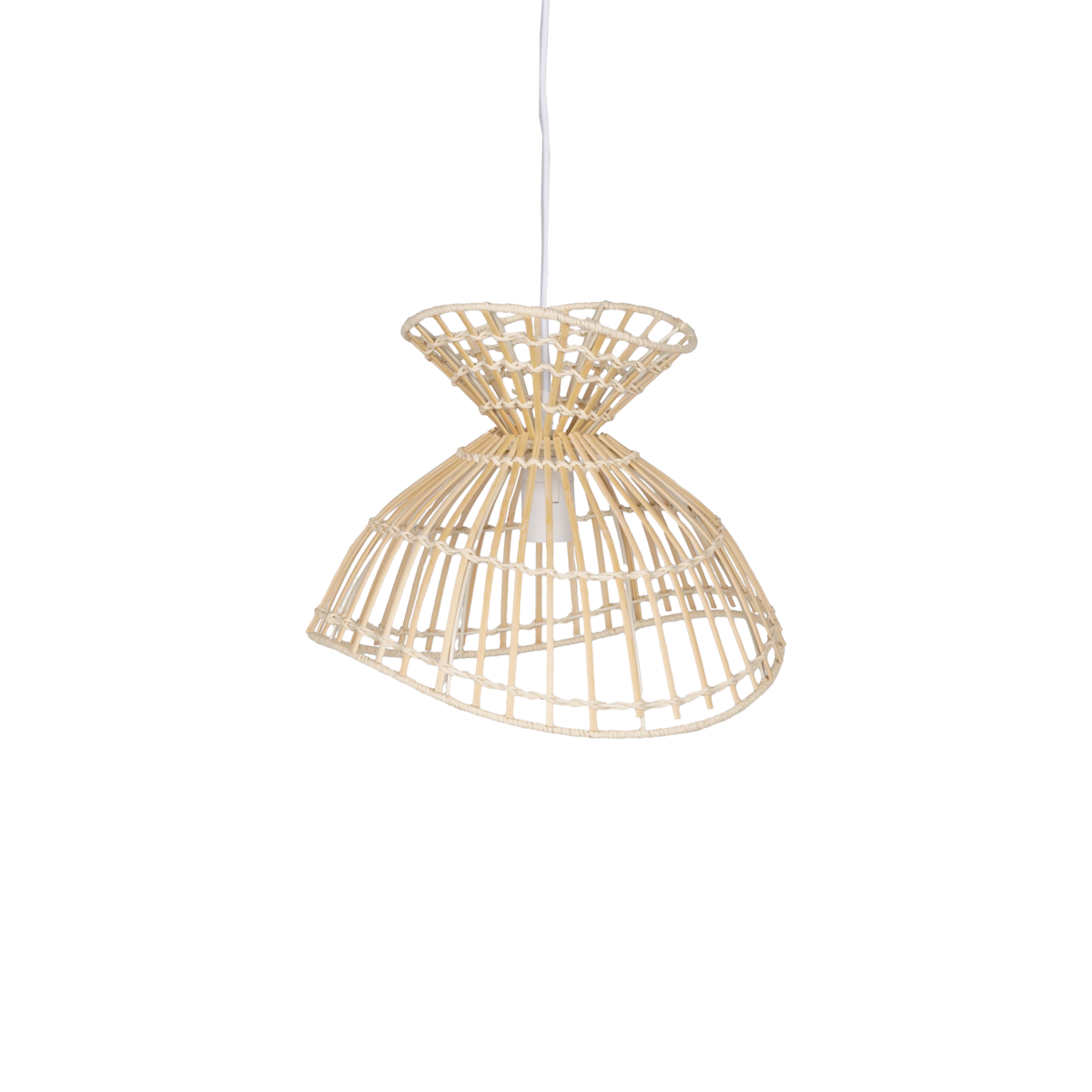 Suspension Rotin & Bambou Naturel – Fiene