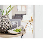 Bol Décoratif Halifax – Acier Inoxydable Poli (40cm)