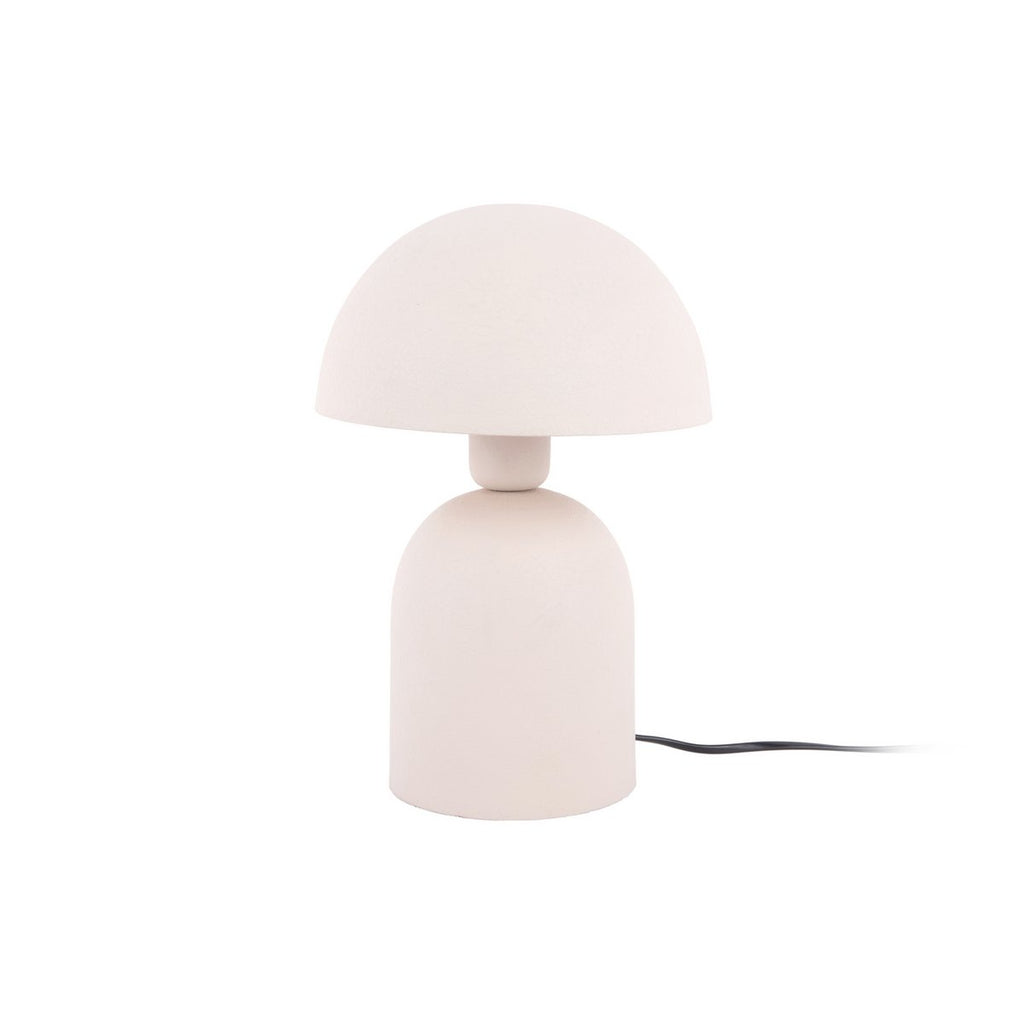 Lampe de Table Champignon Fer Texturé Beige BOAZ Petit Modèle Ø21 cm