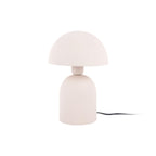 Lampe de Table Champignon Fer Texturé Beige BOAZ Petit Modèle Ø21 cm