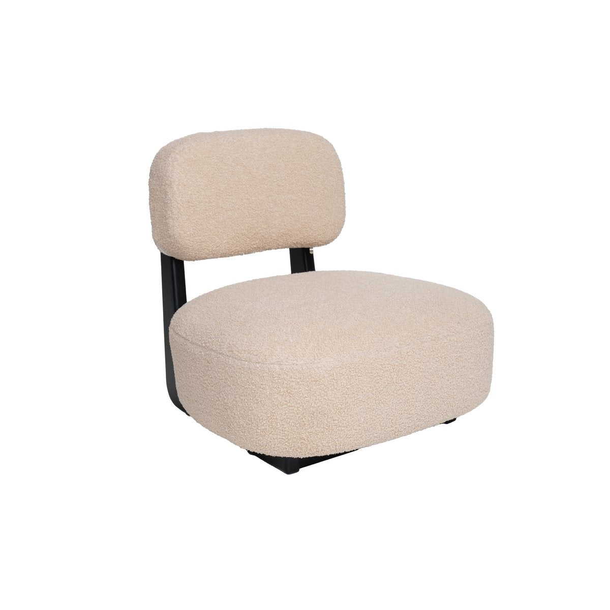 Fauteuil Enfant Crème & Noir – Brad