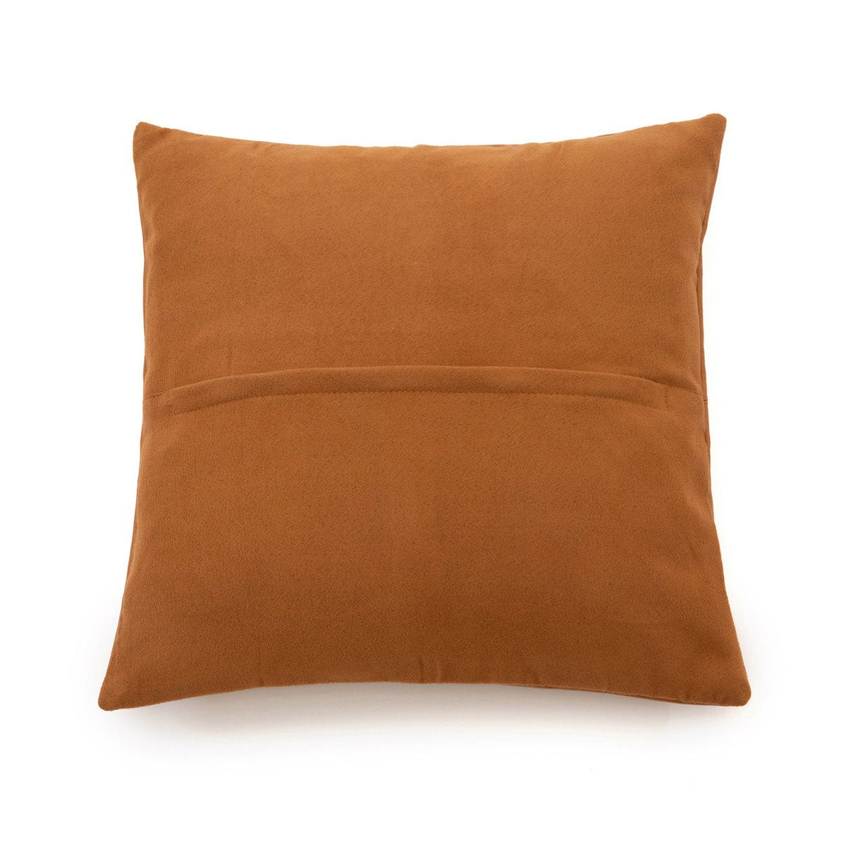 Housse de Coussin MIEL Cuir Camel 40×40 cm