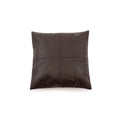 Housse de Coussin CACAO Cuir Chocolat 40×40 cm