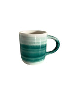 Mug artisanal MINERVA en céramique vert dégradé – fabrication espagnole Blomstra Home