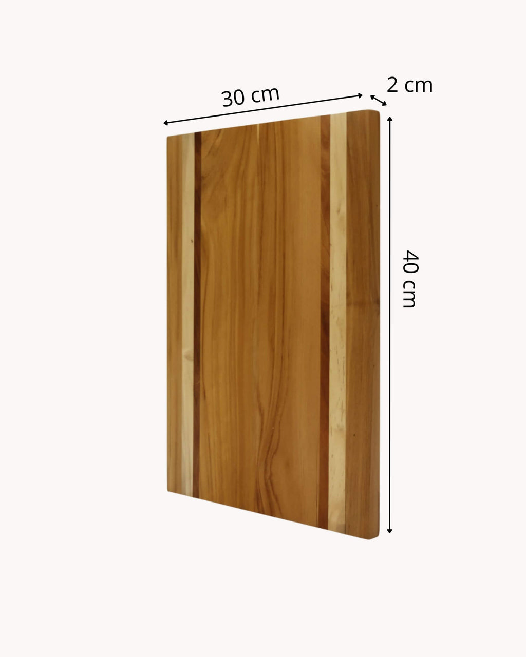 Dimensions de la planche à découper PANAMA 40x30 cm
